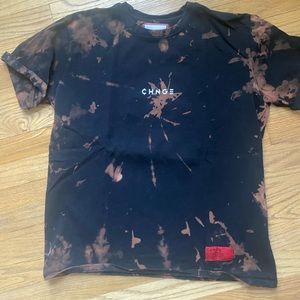 Bleach Dyed CHNGE T-shirt